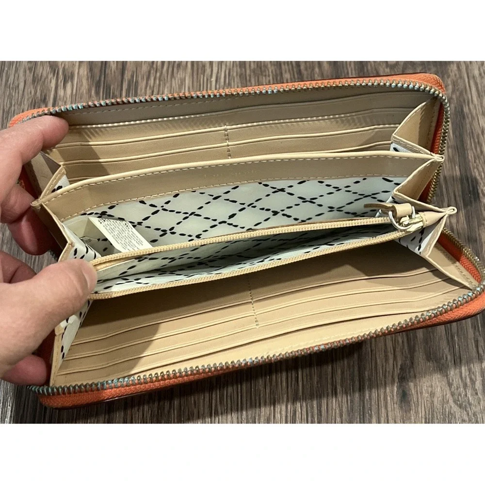kate spade advantage zip orange